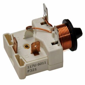 Hűtőszekrény és fagyasztó motor tekercs indítórelé 17U6011 Danfoss SECOP SC12D javításhoz
