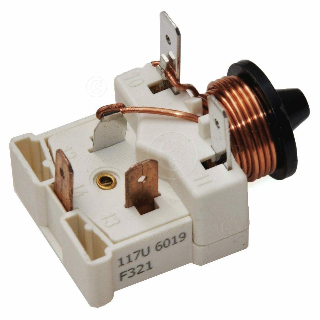 117U6019 Relé de arranque de bobina para refrigerador congelador para reparación de refrigeradores Danfoss SECOP