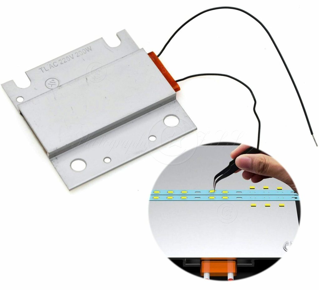 Placa de Aquecimento PTC 200w com LED Termostato Ferramenta DIY para Dessoldagem de Componentes