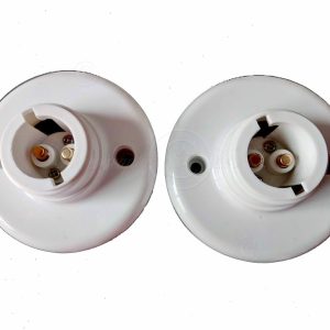 Ledningsbaseret B22-sokkel fatning til LED-pære lampeholder adapter til UK/US/AU/EU hjem