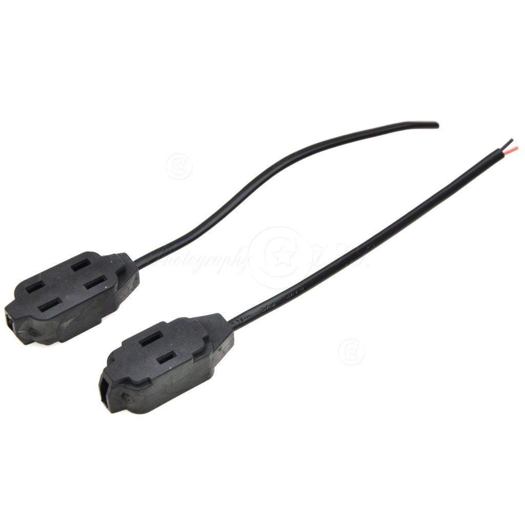 2x Διαχωριστής Ροής 1 Προς 3 2Ακίδων US Connector Πηγή Τροφοδοσίας IP Camera