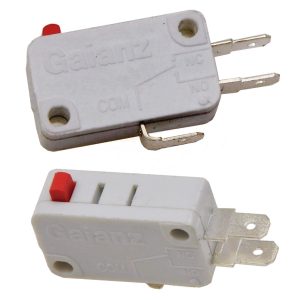 2x Universal 3Pins Microwave Oven Gated Door Micro Switch Part For Galanz Midea
