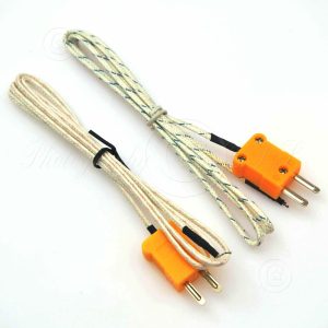 2x K-type termometersonde temperatursensor til TM902C 1310 DM6801 multimeter