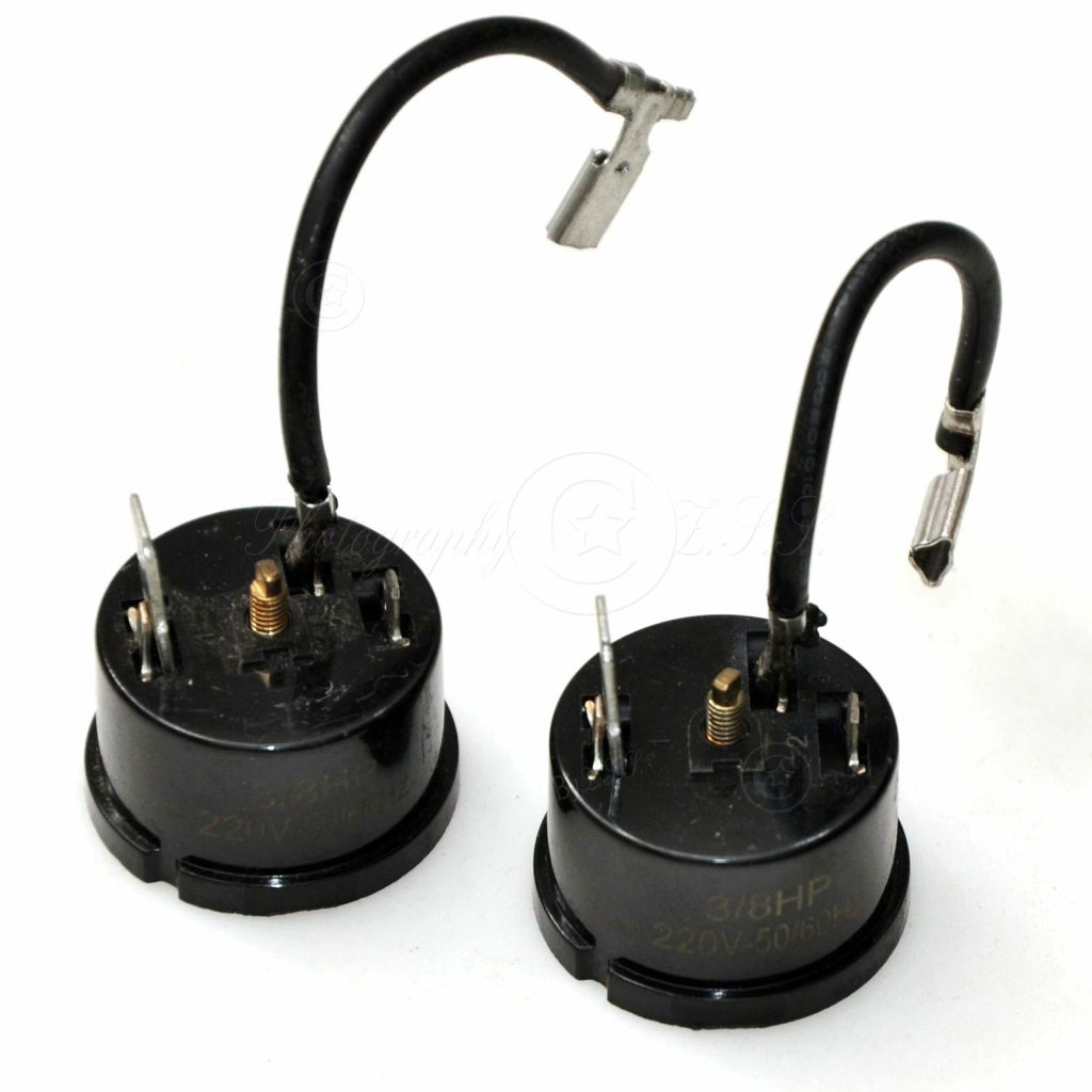 2x 범용 280W 3/8HP 세탁기 냉장고 쿨러 모터 과부하 보호 부품