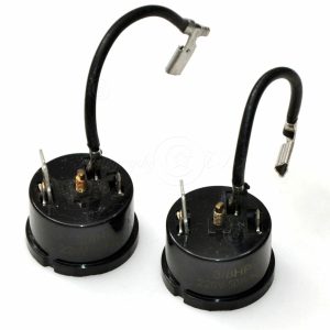 2x Universal 280W 3/8HK Motoroverbelastningsbeskytter til vaskemaskine, køleskab og køler, reservedel