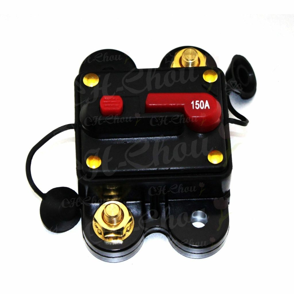 कार ऑडियो सर्किट ब्रेकर फ्यूज ऑटोमैटिक एयर स्विच 12V 150A ओवरलोड प्रोटेक्शन