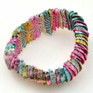 Colorful Natural Conch Shell Crafts Hand Made Lucky Bracelet Bangle Anklet -B