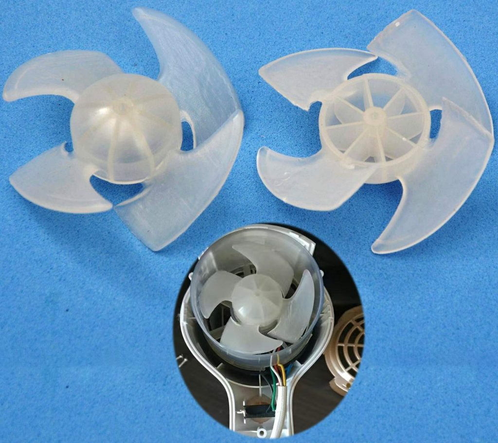 Univerzális elektromos hajszárító lapátkerék KangFu, FlyCO, Philips, Panasonic márkához