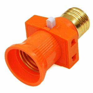 E27 skruebase lampeholder konverter + lampekontakt + AU EU US 6A stikkontaktadapter