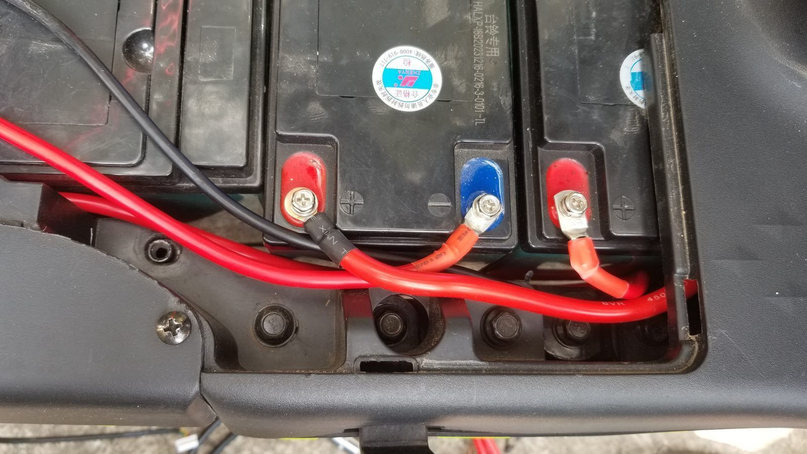 Car Electric Vehicle Lead-Acid Battery M5 Nickel-Plated Fixing Screw With Gasket - 图片 2