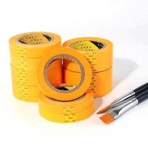 9 Maten 15M Model Kleurmaskerband voor Klei, Schilderen en Spuitwerk