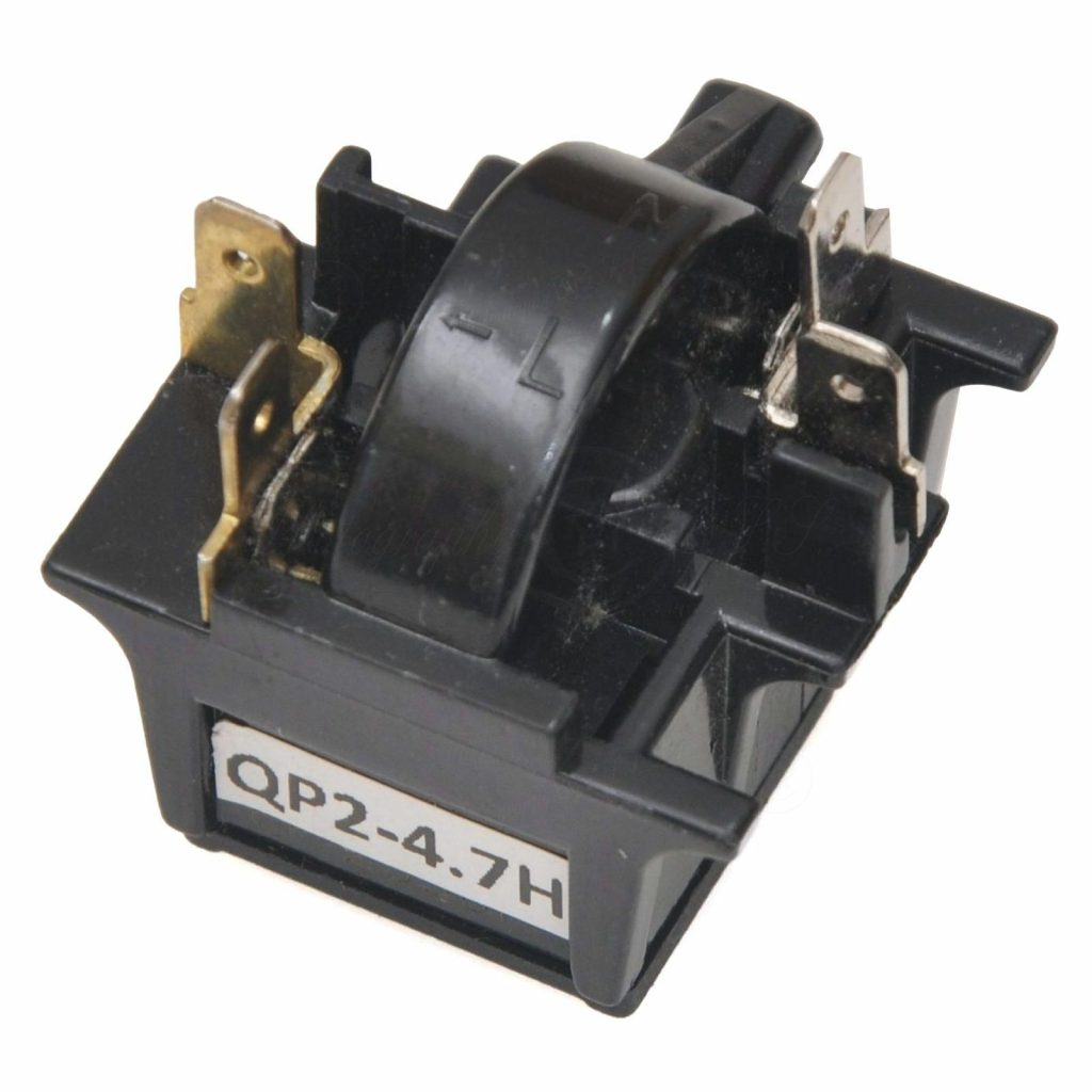 QP2-4.7H 4-Pin-Kühlschrank-Startrelais für Haier, Midea, Danby, Magic, Hisense, Homa
