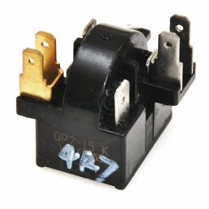 Relé de Partida para Refrigerador 6 Pinos QP2-4R7 - Compatível com Midea, Wanbao, Haier, Homa, Hisense e LG