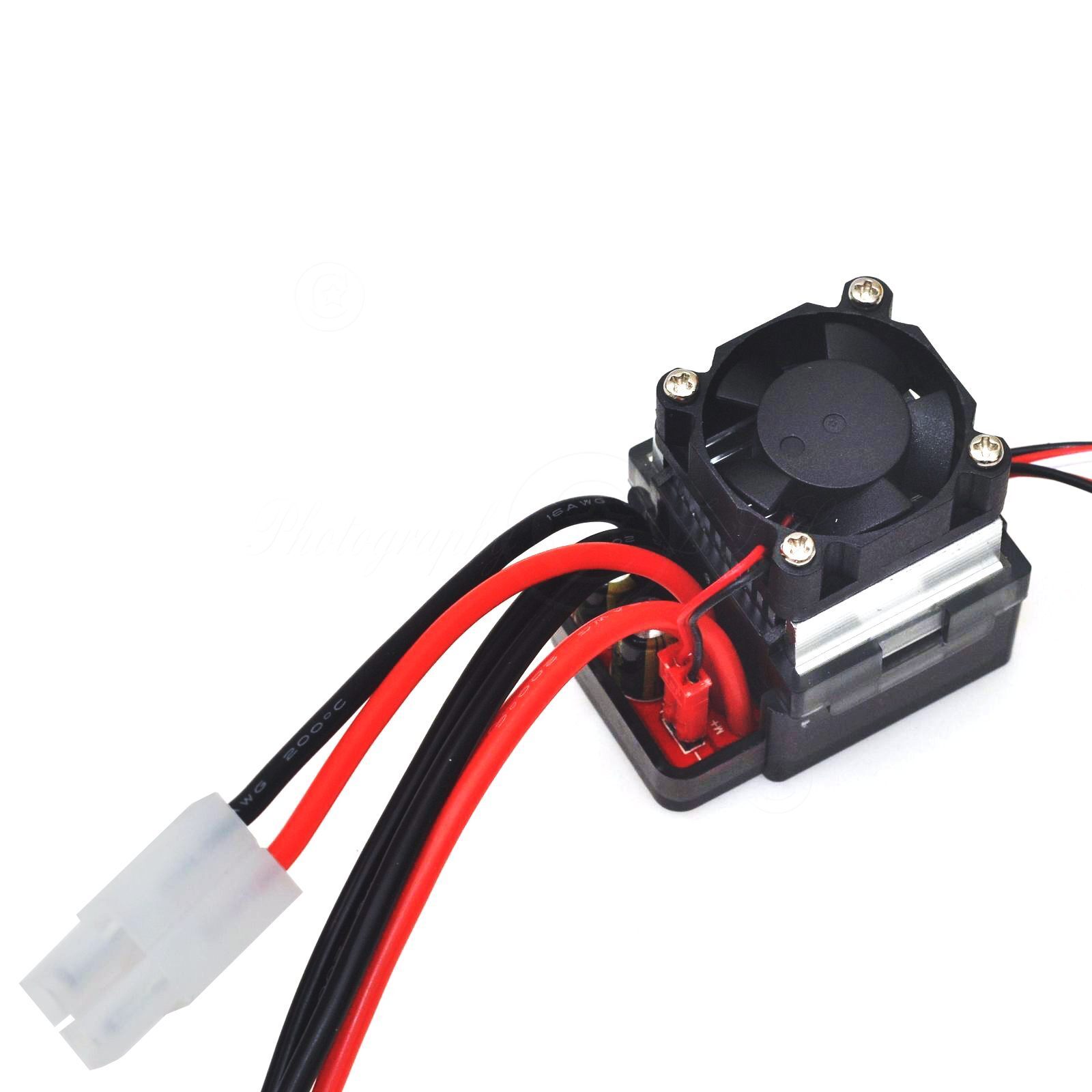 7.2V-16V 320A 2Way Speed Controller Fan for Remote Control Car Boat ESC Governor - 图片 12