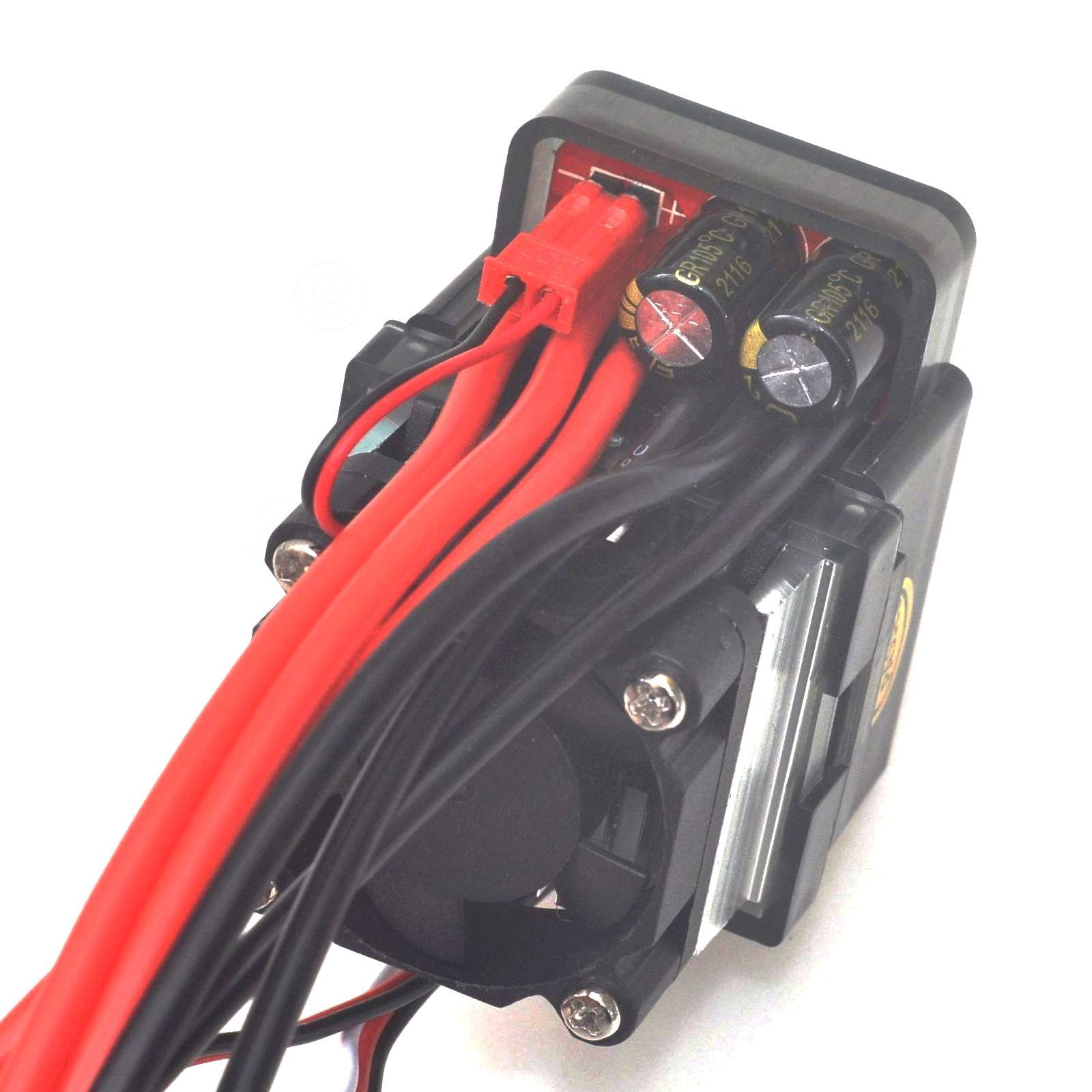 7.2V-16V 320A 2Way Speed Controller Fan for Remote Control Car Boat ESC Governor - 图片 9