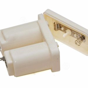 Vintage / Gammel Gasvandvarmer Tænder D Størrelse 1# Dobbelt Batteriboks Patron Del