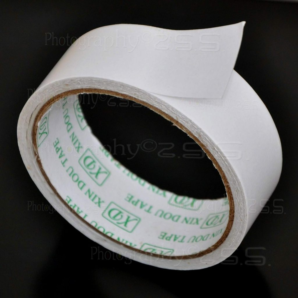 Dobbelt-sidet klæbende tape-sticker 90x30mm tyk 5mm til kontor, DIY og telefonreparation