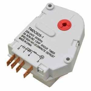 TMDC 625-1 5A 6 órás leolvasztó időzítő Whirlpool, Midea, Hisense, LG hűtőszekrényekhez