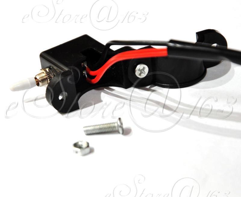 2x Dia 22mm Double Flash Turn Signal Lamp Warning Switch For Motor Motorcycle-C - 图片 6